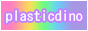 Plastic Dino button